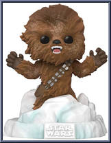 Battle at Echo Base: Chewbacca (Flocked) from Star Wars - Empire Strikes Back - Pop! Vinyl Figures manufactured by Funko [Loose]