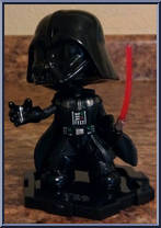 Darth Vader with Lightsaber in 1 Hand (A New Hope) from Star Wars - Mystery Minis manufactured by Funko [Loose]
