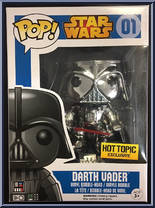 Darth Vader (Chrome) from Star Wars - Pop! Vinyl Figures manufactured by Funko [Front]