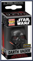 Darth Vader (Return of the Jedi 40th) from Star Wars - Pop! Keychains manufactured by Funko [Front]