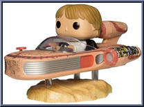 Luke Skywalker with Landspeeder from Star Wars - Pop! Vinyl Figures manufactured by Funko [Loose]
