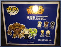 Rancor / Luke Skywalker / Slave Oola from Star Wars - Pop! Sets manufactured by Funko [Back]
