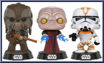 Tarfful / Unhooded Emperor / Utapau Clone Trooper from Star Wars - Pop! Sets manufactured by Funko [Loose]