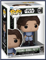 Young Boba Fett from Star Wars - Pop! Vinyl Figures manufactured by Funko [Front]