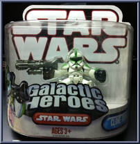 Clone Trooper from Star Wars - Galactic Heroes - Single Packs manufactured by Hasbro [Front]