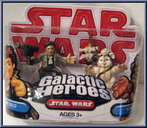 Han Solo / Logray from Star Wars - Galactic Heroes - Wave 14 manufactured by Hasbro [Front]