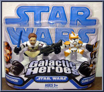 Obi-Wan Kenobi / Clone Commander Cody Action Figure