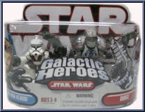 Obi-Wan Kenobi / Durge from Star Wars - Galactic Heroes - Wave 12 manufactured by Hasbro [Front]