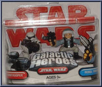 Stormtrooper / Rebel Trooper from Star Wars - Galactic Heroes - Wave 21 manufactured by Hasbro [Front]