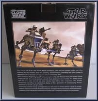 AT-RT (All Terrain Recon Transport) (Clone Wars) from Star Wars - Maquettes manufactured by Gentle Giant [Back]
