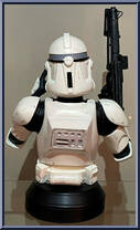 Clone Trooper (White) from Star Wars - Mini-Busts manufactured by Gentle Giant [Loose]