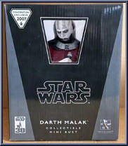 Darth Malak from Star Wars - Mini-Busts manufactured by Gentle Giant [Front]