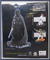 Darth Vader (Black & White) (Animated) from Star Wars - Maquettes manufactured by Gentle Giant [Back]