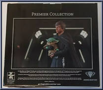 Luke Skywalker & Grogu (Mandalorian) from Star Wars - Premier Collection manufactured by Gentle Giant [Back]
