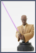 Mace Windu (Clone Wars) from Star Wars - Mini-Busts manufactured by Gentle Giant [Loose]