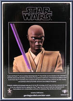 Mace Windu (Clone Wars) from Star Wars - Mini-Busts manufactured by Gentle Giant [Back]