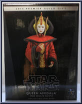 Queen Amidala (Red Senate Gown) (Phantom Menace) from Star Wars - Mini-Busts manufactured by Gentle Giant [Front]