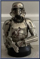 Stormtrooper (Chrome) from Star Wars - Mini-Busts manufactured by Gentle Giant [Loose]