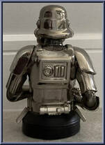Stormtrooper (Chrome) from Star Wars - Mini-Busts manufactured by Gentle Giant [Loose]