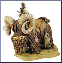 Tusken Raider on Bantha Action Figure