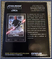 Yoda (3D Glasses) from Star Wars - Mini-Busts manufactured by Gentle Giant [Back]