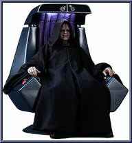 Emperor Palpatine (Deluxe) from Star Wars - Return of the Jedi manufactured by Hot Toys [Loose]