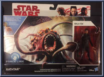Rathtar (with Bala-Tik) from Star Wars - Last Jedi - Deluxe manufactured by Hasbro [Front]