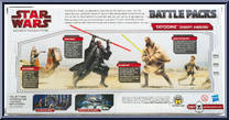 Birth of Darth Vader from Star Wars - Legacy Collection - Battle Packs manufactured by Hasbro [Back]