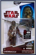 Chewbacca (Millennium Falcon Co-Pilot) from Star Wars - Legacy Collection - Red / White Cards manufactured by Hasbro [Front]