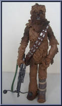 Chewbacca from Star Wars - Legacy Collection - Blue / White Cards manufactured by Hasbro [Loose]
