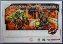 Kit Fisto and Geonosian Warrior from Star Wars - Legacy Collection - Geonosis Arena Showdown manufactured by Hasbro [Back]