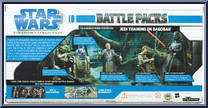 Jedi Training on Dagobah from Star Wars - Legacy Collection - Battle Packs manufactured by Hasbro [Back]