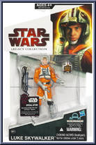 Luke Skywalker (Snowspeeder Pilot) from Star Wars - Legacy Collection - Red / White Cards manufactured by Hasbro [Front]