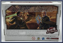 Nicanas Tassu & Count Dooku from Star Wars - Legacy Collection - Geonosis Battle Arena manufactured by Hasbro [Back]