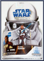 Obi-Wan Kenobi (Clone Gear) from Star Wars - Legacy Collection - Blue / White Cards manufactured by Hasbro [Front]