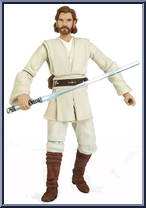 Obi-Wan Kenobi from Star Wars - Legacy Collection - Blue / White Cards manufactured by Hasbro [Loose]