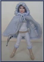 Padme Amidala (Cold Weather Gear) from Star Wars - Legacy Collection - Blue / White Cards manufactured by Hasbro [Loose]