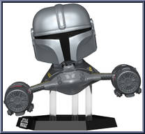 Mandalorian in N-1 Starfighter (with R5-D4) Action Figure