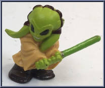 Kit Fisto from Star Wars - Micro Force - Blind Bags - Series 3 manufactured by Hasbro [Loose]