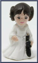 Princess Leia from Star Wars - Micro Force - Blind Bags - Series 1 manufactured by Hasbro [Loose]