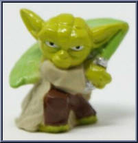 Yoda from Star Wars - Micro Force - Blind Bags - Series 1 manufactured by Hasbro [Loose]