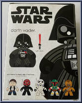 Darth Vader from Star Wars - Mighty Muggs - Series 1 manufactured by Hasbro [Back]