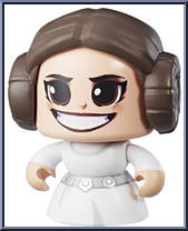 Princess Leia Organa from Star Wars - Mighty Muggs - 2017 Series manufactured by Hasbro [Loose]