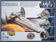 Sith Infiltrator from Star Wars - Movie Heroes - Darth Maul Package - Vehicles manufactured by Hasbro [Back]