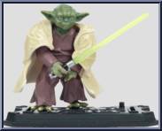 Yoda from Star Wars - Movie Heroes - Discover the Force manufactured by Hasbro [Loose]