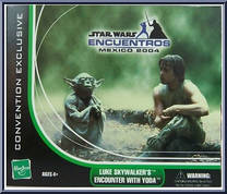 Luke Skywalker's Encounter With Yoda (Encuentros Mexico 2004)  from Star Wars - Original Trilogy Collection - Exclusives manufactured by Hasbro [Front]