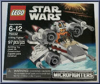 X-wing Starfighter from Star Wars - Original Trilogy - Microfighters manufactured by Lego [Front]