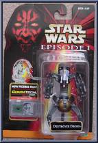 Destroyer Droid from Star Wars - Phantom Menace - Collection 2 manufactured by Hasbro [Front]