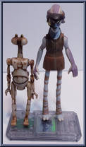 Ody Mandrell & Pit Droid from Star Wars - Phantom Menace - Collection 3 manufactured by Hasbro [Loose]