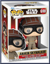 Anakin Skywalker (Pord Racer Helmet) from Star Wars - Phantom Menace - 25th Anniversary Pop! manufactured by Funko [Front]